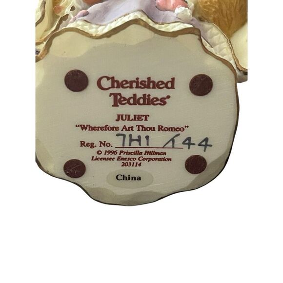Cherished Teddies Romeo & Juliet Figurine Collectors' Set - Picture 9 of 12